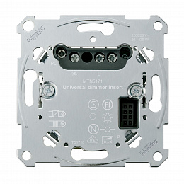 Механизм универ. диммера 10-420вт rlc (led), 1 канал Merten D-Life Schneider Electric. Вид 1
