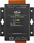 Программируемый сервер устройств, 3xRS-232, 1xRS-485, Power over Ethernet, Modbus, металлический корпус ICP DAS. Вид 1.