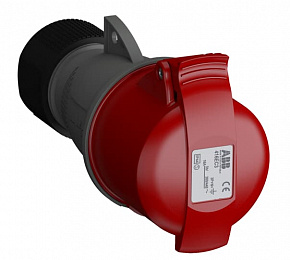 Розетка кабельная easy&safe 416ec3,16а,3p+n+e,ip44,3ч ABB. Вид 1