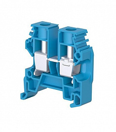 Клемма c10/10.n винтовая, 10 мм², синяя TYCO. Вид 1