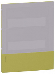 Бокс 24 мод. встроенный IP31 фисташковый с прозр. дверью Schneider Electric. Вид 1