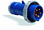 232 P12W Вилка кабельная 232P12W, 32А, 2P+E, IP67, 12ч ABB. Вид 1.