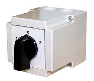 Выкл. кулачковый закрытого исполнения 63А.  Apator. Вид 1