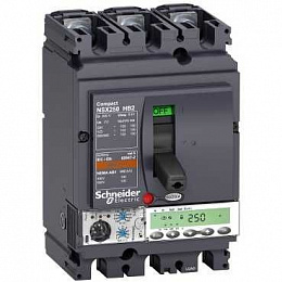 3п автом.выкл. mic5.2e 160a nsx250hb2 (100ка при 690b) Schneider Electric. Вид 1