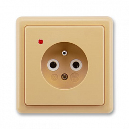 8187.9 Механизм розетки FRA,плоский ABB. Вид 1