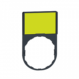 Шильдик с держателем 30х50мм Schneider Electric. Вид 1