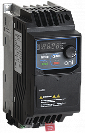Преобразователь частоты A400 380В, 3 фазы 3,7 kW 9,2А серии ONI. Вид 1