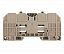 WFF 240 клемма 120 до 240мм (серая) Weidmuller. Вид 1.