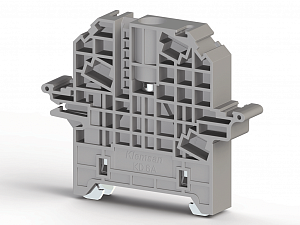 KD 6А Упор на DIN-рейку KD 6А (MR35, серый) Klemsan. Вид 1