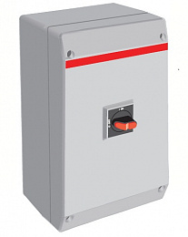 Рубильник в боксе OTP125B4U до 125A 4-полюсный, нет фланца ABB. Вид 1