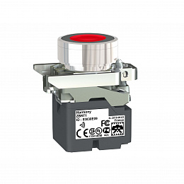 Беспроводная кнопка с красным толкателем zb4rta4 Schneider Electric. Вид 1