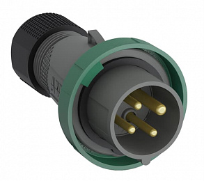 Вилка кабельная easy&safe 316ep10w, 16а, 3p+e, ip67, 10ч ABB. Вид 1