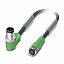SAC-3P-M12MR/3,0-PUR/M 8FS Кабель для датчиков и исполнительных устройств Phoenix Contact. Вид 1.