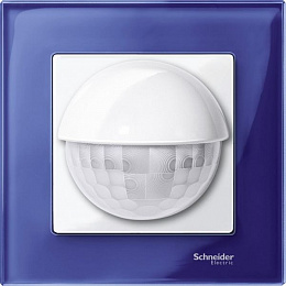 Рамка 1-постовая, sm (стекло сапфир) Merten M-Elegance Schneider Electric. Вид 1
