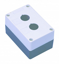 КП101-2-01 Корпус кнопочного поста на 2 элемента 22мм DEKraft. Вид 1