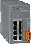 неуправляемый коммутатор: 8х10/100 Base-T(X) Ethernet, -40...+75С ICP DAS. Вид 1.