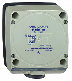 Датчик приближения xsdh607629 Schneider Electric. Вид 1