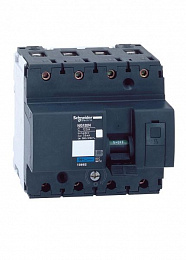 NG125N 4Р 100А Автоматический выключатель 4-полюсный, 100А, 25kA (хар-ка C) Schneider Electric. Вид 1