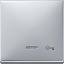 Клавиша с окош.для св.инд. и маркировкой"ключ", sd (алюминий) Merten Schneider Electric. Вид 1.