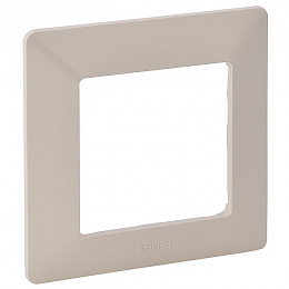 Рамка 1-постовая универсальная (слоновая кость) Valena LIFE Legrand. Вид 1