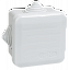 КМ41236 Коробка распаячная для о/п 70х70х40 мм IP44 (RAL7035, 4 гермоввода, защелкивающаяся крышка) ИЭК. Вид 1.