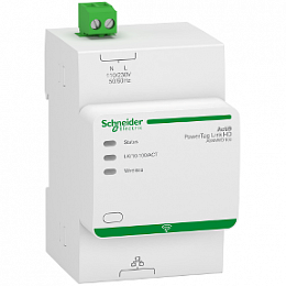 снят с заменой на PAS600 Интерфейс Ethernet (Modbus TCP/IP) до 100 беспроводных датчиков Schneider Electric. Вид 1
