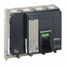 NS630B N 4P+ MICROLOGIC 2.0 Автоматический выключатель 4-х полюсный 630А 50кА (в сборе) Schneider Electric. Вид 1
