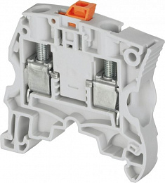 Клемма ZS10-S с разъединителем, серая, 10мм.кв. TYCO. Вид 1