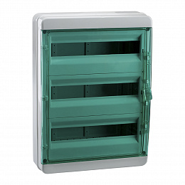 P-BNZ-3-54-IP65 Корпус пластиковый, навесной на 54 модуля 408х560х153мм IP65 OptiBox КЭАЗ. Вид 1