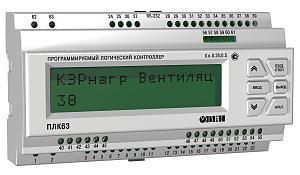 ПЛК63_РРРИИИ_М Контроллер ОВЕН. Вид 1