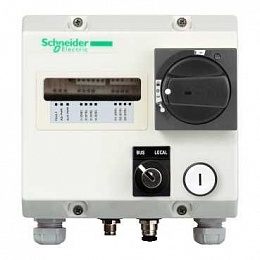 Пускатель в корпусе + as-i 1,6a-2,5a локальное управление Schneider Electric. Вид 1