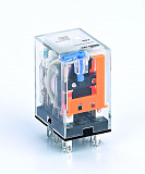 ПР-102-4-10A-24В-DC Промежуточное реле 4ПК 10А 24В DC с LED инд. DEKraft