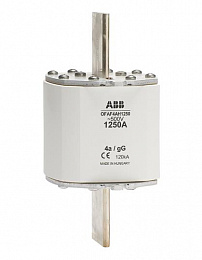 OFAF4AH1250 Плавкая вставка 1250А, размер 4а, тип gG, 500В AC ABB. Вид 1