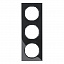 Рамка 3-постовая (черный) R.3 Berker. Вид 1.