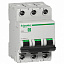 Автоматический выключатель C60L 3-полюсный 16A C Schneider Electric. Вид 1.