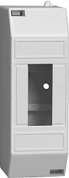 КМПн 1/2 Корпус пластиковый навесной IP20 133х44х58мм белый KREPTA 3 ИЭК. Вид 1