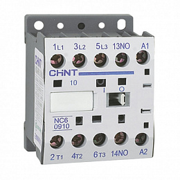 NC6-0601 Контактор 3P 6А 230В АС 1НЗ CHINT. Вид 1