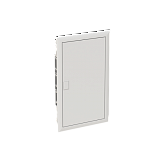 UK636E3 Шкаф встраиваемый, с дверью, с вентиляционными отверстиями и DIN-рейкой, с винтовыми N/PE 622x384x97мм (3 ряда/36 модулей) ABB