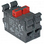 MCB-20 Двойной контактный блок фронтального монтажа 2НО ABB. Вид 1.