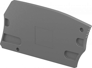 Изолятор торц., ES6-4S, для винтовых клемм ZS6-4S, ZS6-4S-PE, ZS6-S-4S-T2, ZS4-PE-R2 TYCO. Вид 1