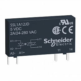 Твёрдотельное реле, 1 фаза, 2А, 12В, 280В Schneider Electric. Вид 1