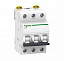 iC60L 3P 25А Автоматический выключатель 3-полюсный, 25А, 15kА (хар-ка C) Schneider Electric. Вид 1.
