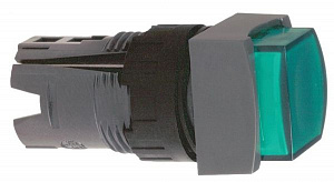 Кнопка удлиненная с подсв. зеленая Schneider Electric. Вид 1