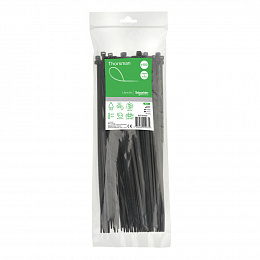 Кабельные стяжки 300х4.8 чёрная (1уп.=100шт) Schneider Electric. Вид 1