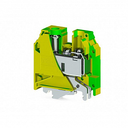 AVK 35 T RD Клеммник на DIN-рейку 35мм² (земля) Klemsan. Вид 1