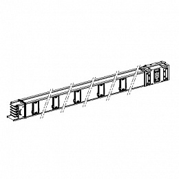 секция прямая 800a, 3м Schneider Electric. Вид 1