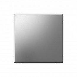 Выключатель 1-кл. кнопочный, 10А, механизм (сталь) ARTGALLERY Systeme Electric. Вид 1