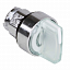 Головка для переключателя 22мм белая zb4bk1513 Schneider Electric. Вид 1.