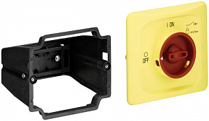 Монт. комплект DMS132-Y для MS116, MS132, MS132-T, MO132 IP65 с желто-красной ручкой управления ABB. Вид 1