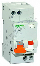 Диффавтомат АД63 2 пол. 40А/300mA серии Домовой Schneider Electric. Вид 1
